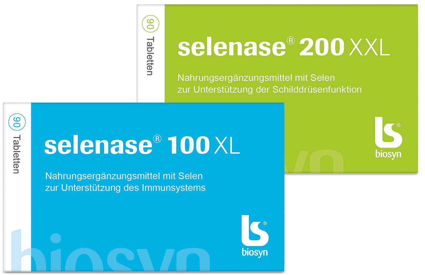 Selenase XL und XXL Packung
